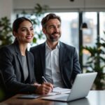Investir dans l'immobilier locatif : immeuble résidentiel moderne avec appartements à louer